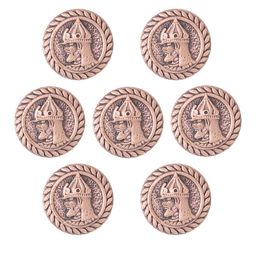 COSA NOSTRAA Set of 7 Metallic Alexander Buttons image 5