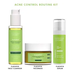Conscious Chemist Acne Control Routine Kit Pack of 3 image 3