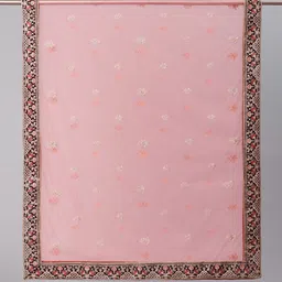 flaher Embroidered Beads & Stones Net Dupatta image 3
