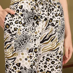 ETC Abstract Printed Shoulder Straps Pyjamas Set image 2
