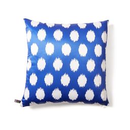 HOUZZCODE White & Blue Set of 2 Printed Double-Sided 16'' x 16'' Square Cushion Covers image 2
