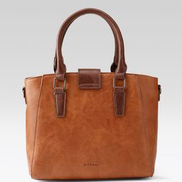 Mast & Harbour Textured Structured Handheld Bag image 4