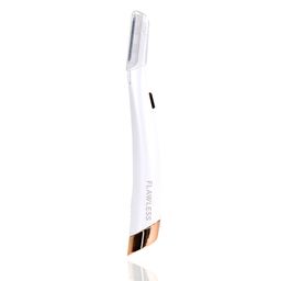 FLAWLESS Finishing Touch Dermaplane Glo Exfoliator Face Epilator - White-image-58