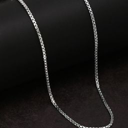The Roadster Lifestyle Co Men Silver-Plated Chain-44