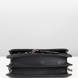 French Connection Checked Structured Shoulder Bag image 4