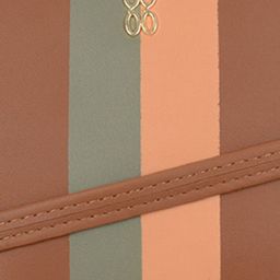 Baggit Striped Bowling Sling Bag image 4