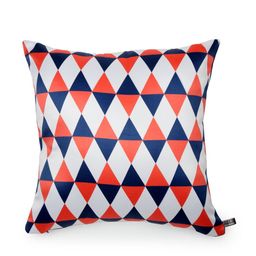HOUZZCODE Set of 5 Multicoloured Printed Square Cushion Covers image 5