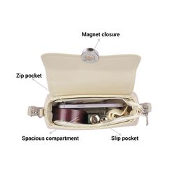 Mochi Colourblocked Structured Shoulder Bag with Tasselled image 5