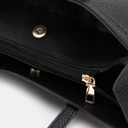 French Connection Textured Structured Shoulder Bag image 4