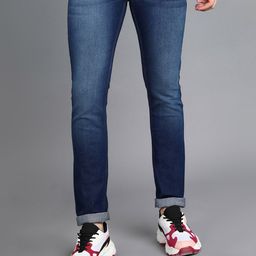 Urbano Fashion Men Skinny Fit Light Fade Stretchable Jeans-image-91