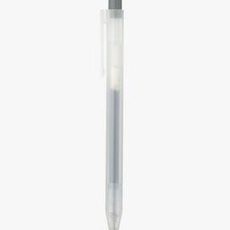 Smooth Gel Ink Ballpoint Pen Knock Type 0.5mm Gray-33
