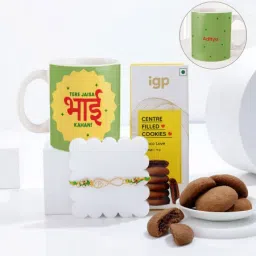 Personalized Tere Jaisa Bhai Raksha Bandhan Hamper-30