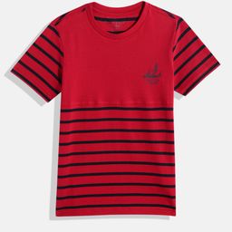 Nautica Boys Striped Pure Cotton T-shirt-image-90