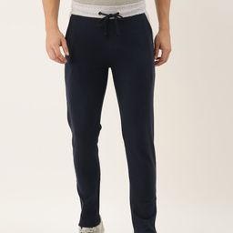 ARISE Men Navy Blue Solid Track Pants-image-15