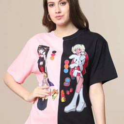 Dreambe Women Printed T-shirt-image-68