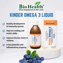 Bio Health Kinder Omega 3 Syrup,  150 ml  image 2
