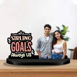 Personalized Sibling Goals Rakhi Caricature-image-9