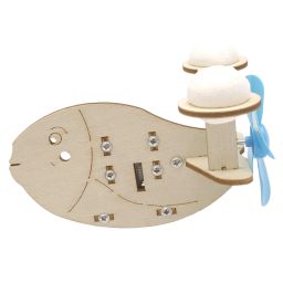 DIY Wooden Bionic Fish STEM Kit Build Your Own Bionic Fish Toy For Assembly Science Experiment Construction Kit For DIY Funny Science Physic Project For School Children - RS6242DIY Wooden Bionic Fish STEM Kit Build Your Own Bionic Fish Toy For Assembly Science Experiment Construction Kit For DIY Funny Science Physic Project For School Children - RS6242 image 1