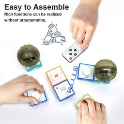 Logic Thinking Training Circuit Blocks Kit DIY Logic Thinking Training Blocks 2-Channel FM Radio Kit Suitable For Children Aged 8+ Years - RS6967 Logic Thinking Training Circuit Blocks Kit DIY Logic Thinking Training Blocks 2-Channel FM Radio Kit Suitable For Children Aged 8+ Years - RS6967 image 2