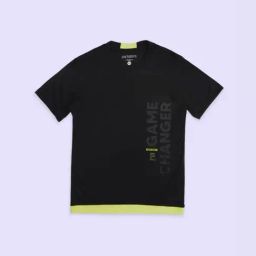 Pantaloons Junior Black Cotton Printed T-Shirt-picture-14