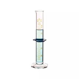 Supertek 250 ml Class A USP Standard Measuring Cylinder Hexagonal Base With Pour Out, 50.522.0250 (Pack of 2)-picture-18