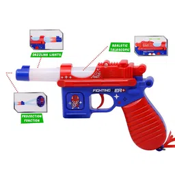 ADKD Kids Projector Toy Gun With Realistic Sound Telescope & Light Effect image 5