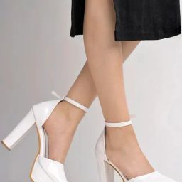 Shoetopia Kids White Ankle Strap Sandals-image-69