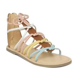 Aria Nica Kids Cognac Ankle Strap Sandals-image-70