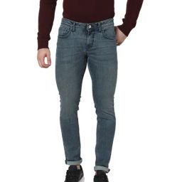 celio* Blue Lightly Washed Solid Jeans-image-29