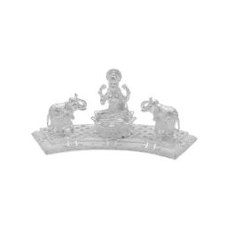 Sri Jagdamba Pearls 0.8 Silver Lakshmi Divine Idol - 22 gm-image-67