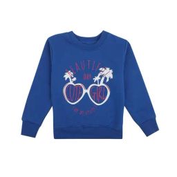 Dyca Kids Royal Blue Printed Full Sleeves Sweatshirt-image-41
