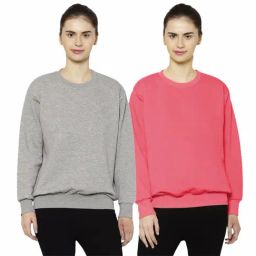Vimal Jonney Grey & Pink Round Neck Pullover - Pack of 2-picture-47