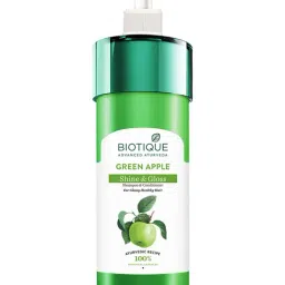 Biotique Green Apple Shine & Gloss Shampoo with Conditioner - 800 ml-12