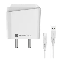 Portronics Adapto 40 C 18W Quick Charge Mobile Charger with Smart Protection Chip (White)-53