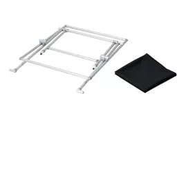 AS ONE Simple Desktop Darkroom Foldable BBX Series 600×400×600 mm Size Aluminum & PVC, 4-5063-02-picture-17