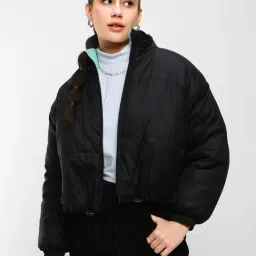 Bewakoof Black Relaxed Fit Jacket-picture-17