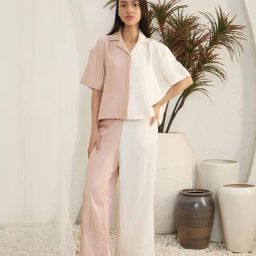 Sweet Dreams Women Colorblock Pyjama Set-picture-23