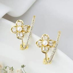 Joker & WItch Gold Ear Cuff Twist With It Ear Cuff Earring-45