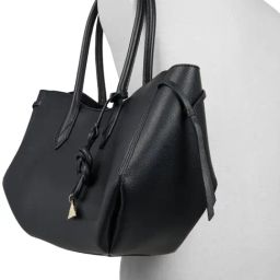Aldo Black Overflow Tote Handbag image 4