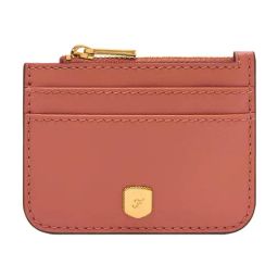 Fossil Lennox Red Small Leather Card Case-image-1