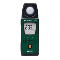 Extech Light Meter LED w/NIST LT40, LT40-NIST-31