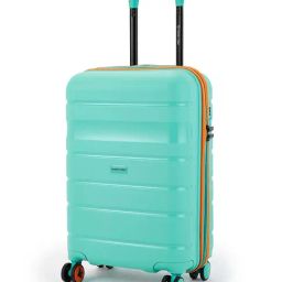 Nasher Miles Teal Jupiter Small Hard Sided Cabin Trolley-image-41
