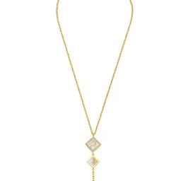 Cerruti 1881 Women Gold Diamante Necklace-35
