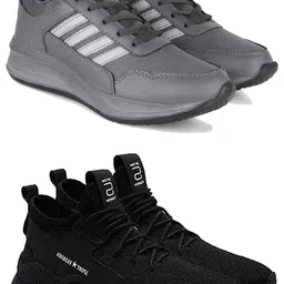 PENNEN Men Non-Marking Running Sports Shoes-image-89