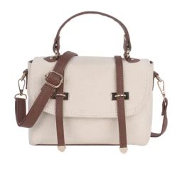 Yelloe Off White Large Satchel-37