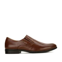 Bata Men's Brown Formal Loafers-image-87