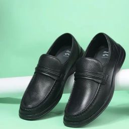 Bata Men's Black Casual Loafers-image-5