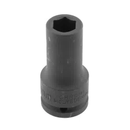 Hogert Technik 19 mm x 3/4 inch Chromium Molybdenum Alloy Steel Long Impact Socket HT4R111-32