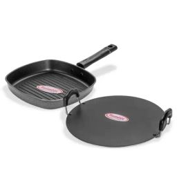 Sumeet Elegant Design Silver Aluminium Cookware Set-16