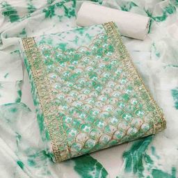 Blissta Cotton Embroidered Dress Material-picture-21